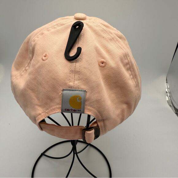 Carhartt Light Peach Baseball Cap, Adjustable Strap Closure. Embroidered Logo - Picture 4 of 9